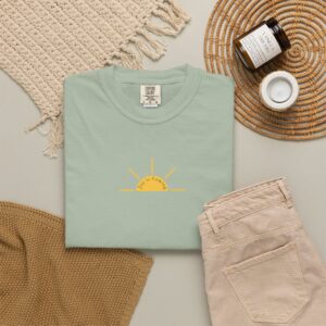 Joy Is Coming T-shirt | Garment-Dyed Tee